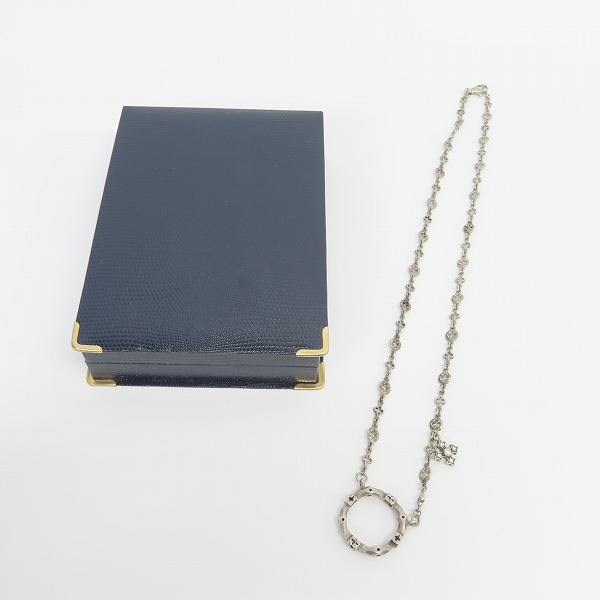 実際に弊社で買取させて頂いたLoree Rodkin/ローリーロドキン サークルモチーフ クロスチャーム デザインチェーンネックレスの画像 9枚目