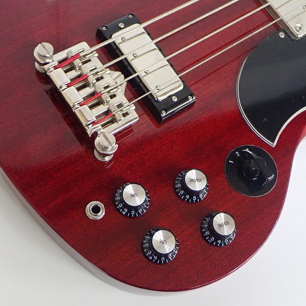 実際に弊社で買取させて頂いた★Epiphone/エピフォン EB-3  SGスタイル 4弦ベース ギグケース付の画像 6枚目