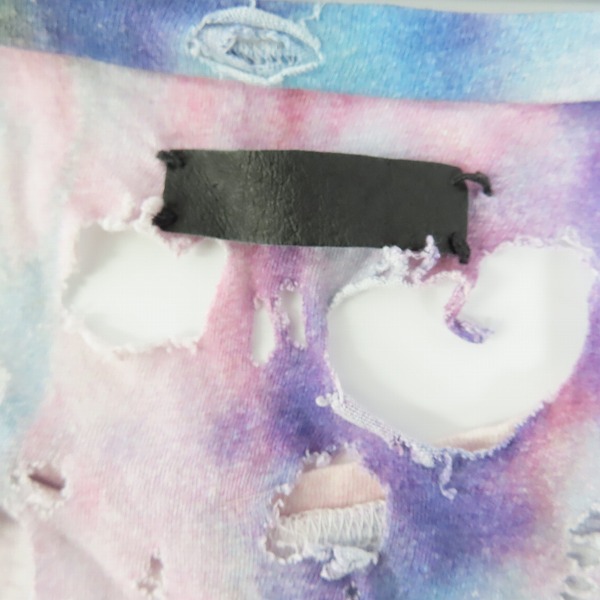 実際に弊社で買取させて頂いたIF SIX WAS NINE/イフシックスワズナイン ダメージTシャツ HSC+BR 0311GIJ2/1の画像 4枚目