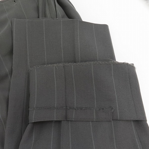 実際に弊社で買取させて頂いたGIORGIO ARMANI/ジョルジオアルマーニ ストライプ ジャケット/パンツ セットアップ/46の画像 8枚目