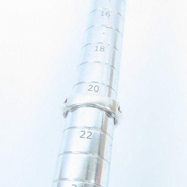 実際に弊社で買取させて頂いたBloody Mary/ブラッディーマリー w/1サファイア カラペスリング 21号の画像 7枚目