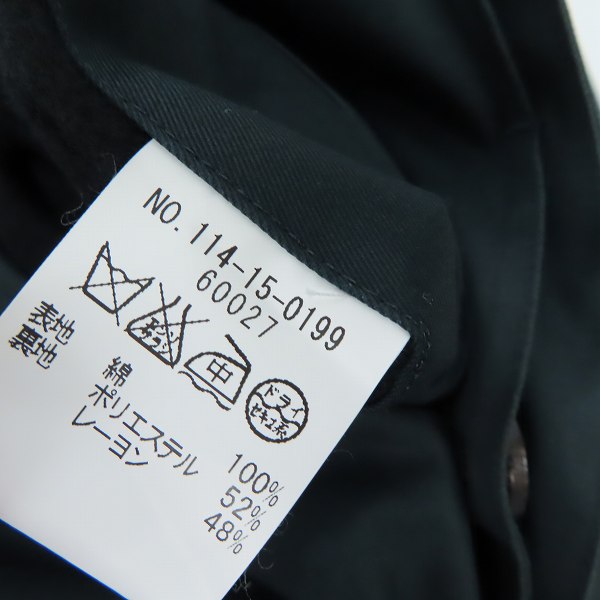 実際に弊社で買取させて頂いたSHIPS/シップス ダウンライナー付き ステンカラーコート 60027/Lの画像 3枚目