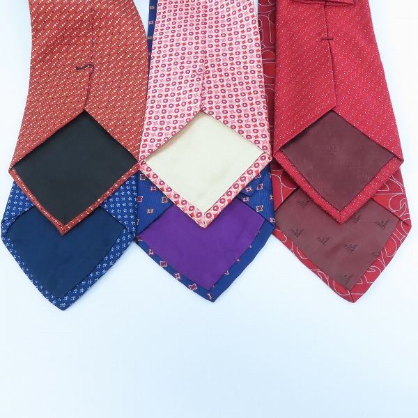 実際に弊社で買取させて頂いたEMPORIO ARMANI/エンポリオアルマーニ ETRO/エトロ paul smith/ポール・スミス 総柄 ネクタイ 6点セットの画像 2枚目