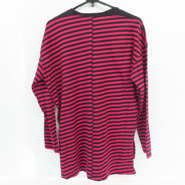 実際に弊社で買取させて頂いたDIET BUTCHER SLIM SKIN/ダイエットブッチャースリムスキン ボーダー柄 ロングTシャツ 2の画像 1枚目