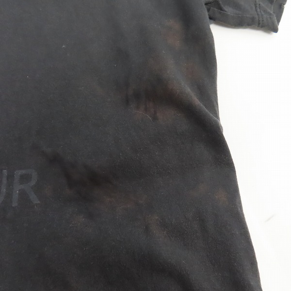 実際に弊社で買取させて頂いたPEEL&LIFT ×Fragment design BOB MARLEY&THE WAILERS EUROPEAN TOUR1977 ボブマーリー ダメージ加工Tシャツ/Ｍの画像 4枚目