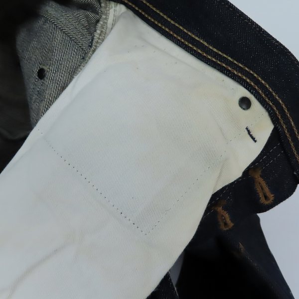 実際に弊社で買取させて頂いたDIESEL BLACK GOLD/ディーゼル ブラック ゴールド ボタンフライ デニムパンツ size：28の画像 7枚目