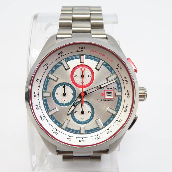 実際に弊社で買取させて頂いたPAUL SMITH/ポールスミス クロノグラフ 腕時計 PS0110018