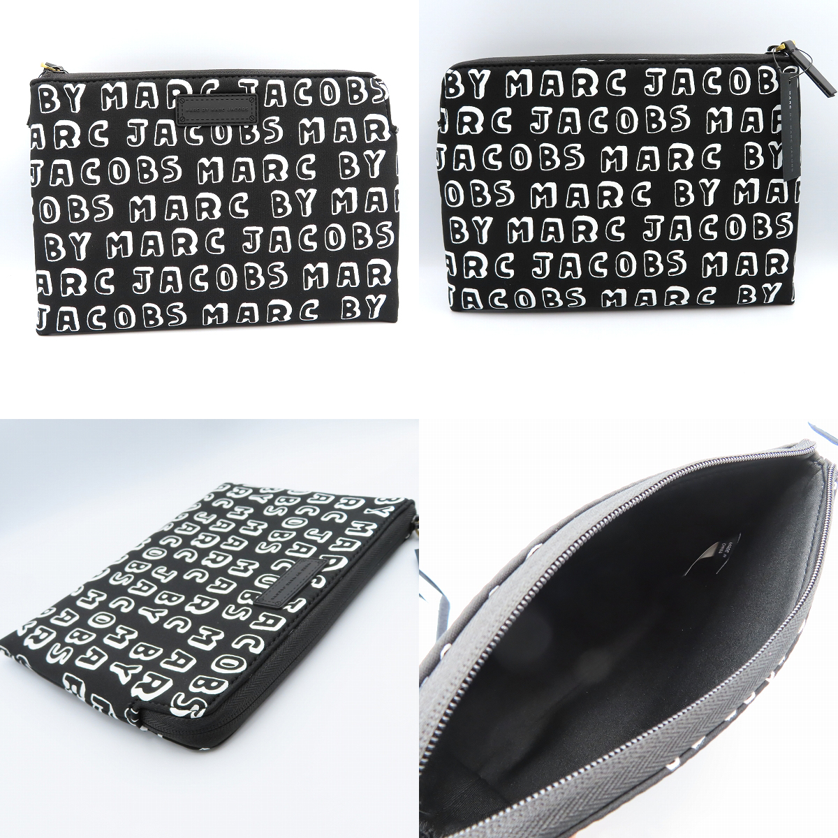 実際に弊社で買取させて頂いた【未使用】MARC BY MARC JACOBS/マークバイマークジェイコブス ミニクラッチ/ポーチ M0002302/M0003463 2点セットの画像 1枚目