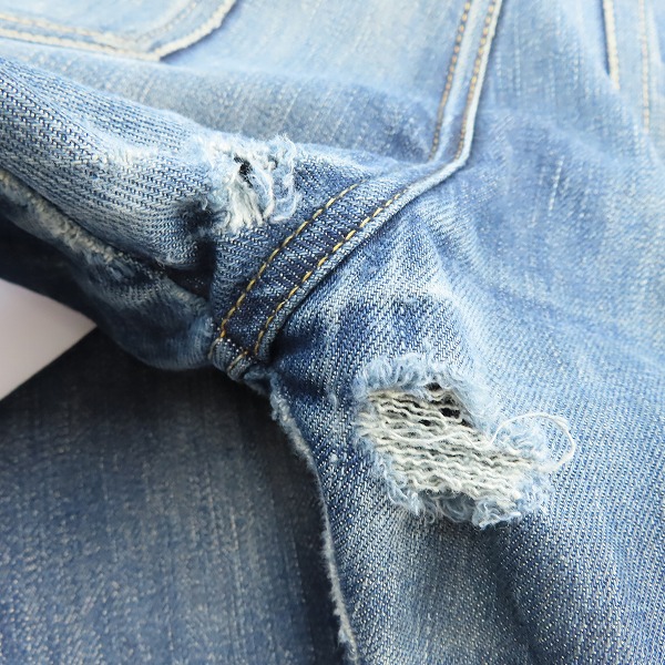 実際に弊社で買取させて頂いたTHE CRIMIE/クライミー STRETCH FABLIC インディゴデニムパンツ Lの画像 8枚目