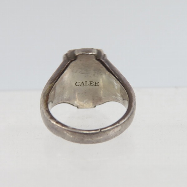 実際に弊社で買取させて頂いたCALEE/キャリー 石付き リング/指輪/10.5号の画像 2枚目