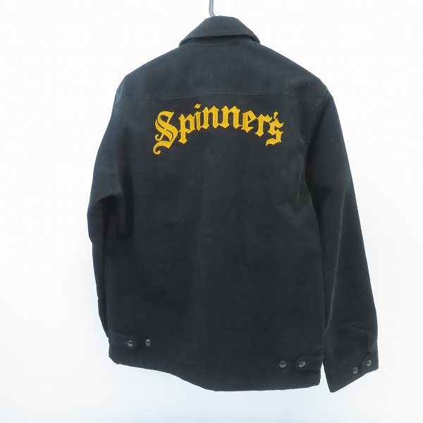 実際に弊社で買取させて頂いたCALEE/キャリー コーデュロイ ジャケット ブラック/Lの画像 1枚目