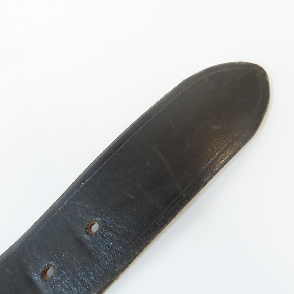 実際に弊社で買取させて頂いたCALEE/キャリー 石入り レザー スタッズ ベルトの画像 6枚目