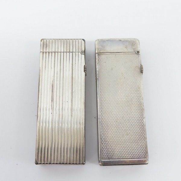 実際に弊社で買取させて頂いたdunhill/ダンヒル ローラーガスライター スリム シルバーの画像 2枚目