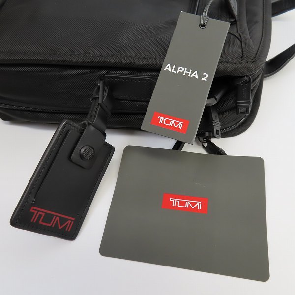 実際に弊社で買取させて頂いた【未使用】TUMI/トゥミ  ALPHA2 ORGANIZER BRIEF/ブリーフケース レザー 26132D2の画像 7枚目