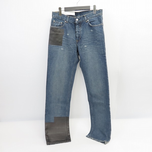 実際に弊社で買取させて頂いたHELMUT LANG/ヘルムートラング ペイントデザイン デニムパンツ size：32