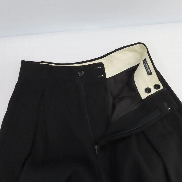 実際に弊社で買取させて頂いたGIORGIO ARMANI/ジョルジオアルマーニ ジャケット/ベスト/パンツ スリーピース 44の画像 5枚目