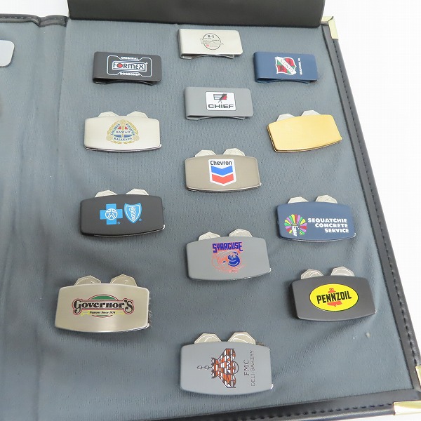 実際に弊社で買取させて頂いた【おまとめ20点↑】ZIPPO/ジッポー セールスマンキット ゴルフマーカー/キーホルダー コレクションケース付きの画像 2枚目