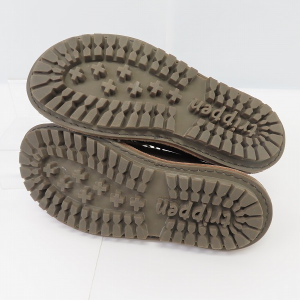 実際に弊社で買取させて頂いたtrippen/トリッペン 3ホール レザーシューズ ダークブラウン/40の画像 2枚目