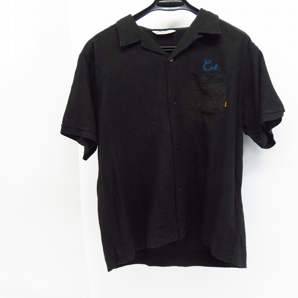実際に弊社で買取させて頂いたCALEE/キャリー RAYON / LINEN BOWLING SHIRTS 刺繍ボーリングシャツ XL