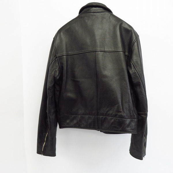 実際に弊社で買取させて頂いたPaul Smith LONDON/ポールスミス カウレザー シングル ライダースジャケット Mの画像 1枚目