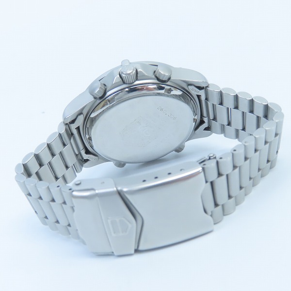 実際に弊社で買取させて頂いたTAG Heuer/タグホイヤー 2000シリーズ クロノグラフ デジアナ クォーツ腕時計 260.306の画像 2枚目