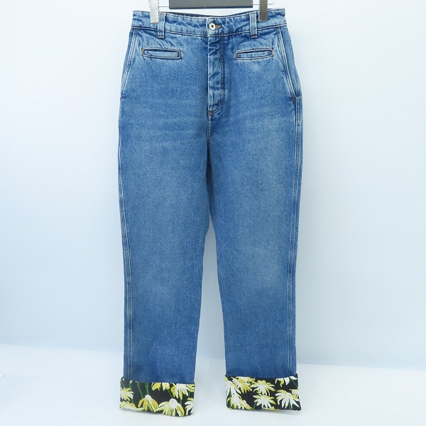 実際に弊社で買取させて頂いた【JPタグ】LOEWE/ロエベ 20ss daisy print/デイジープリント フィッシャーマンパンツ/46