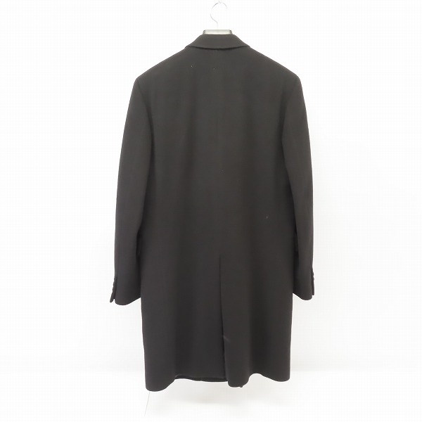 実際に弊社で買取させて頂いたHELMUT LANG/ヘルムートラング ウール カシミヤ混 チェスターコート/48の画像 1枚目