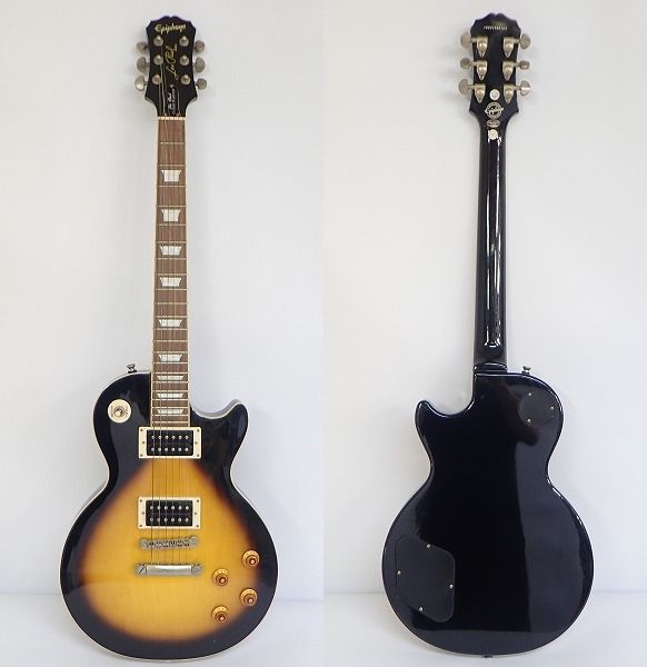 実際に弊社で買取させて頂いた★Epiphone/エピフォン Limited Edition Les Paul CLASSIC/レスポールクラシック PLAINTOP ギグケース付の画像 2枚目