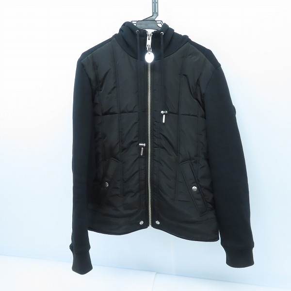 実際に弊社で買取させて頂いたDIESEL/ディーゼル 袖切り替え ジップパーカー RN93243 CA25594/Sの画像 0枚目