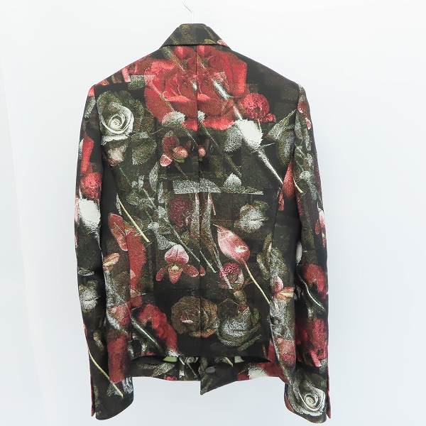 実際に弊社で買取させて頂いたDIET BUTCHER SLIM SKIN/ダイエットブッチャースリムスキン 10ss THRON フローラル テーラードジャケット/2の画像 1枚目