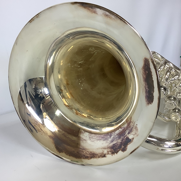 実際に弊社で買取させて頂いた★PLAYTECH/プレイテック ユーフォニアム 4ピストンの画像 5枚目