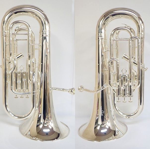実際に弊社で買取させて頂いた★YAMAHA/ヤマハ YEP-621S/YEP621S ユーフォニアム 4ピストン 銀メッキ仕上げ ハードケース付 の画像 1枚目