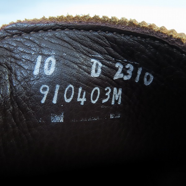 実際に弊社で買取させて頂いたAllen Edmonds/アレンエドモンズ NOMAD レザー チャッカブーツ 2310/10Dの画像 5枚目