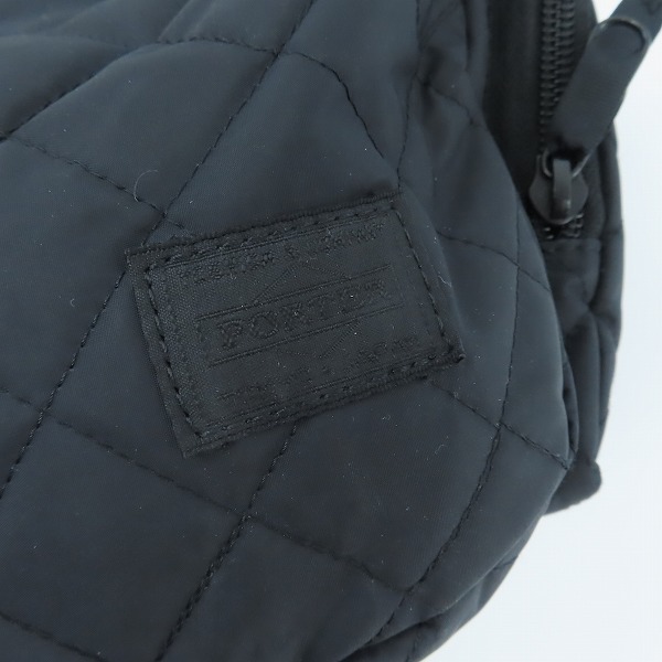 実際に弊社で買取させて頂いたHEAD PORTER/ヘッドポーター キルティング ショルダーバッグの画像 4枚目