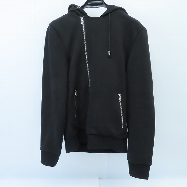 実際に弊社で買取させて頂いたDEAL DESIGN/ディールデザイン ジップアップパーカー ブラック/L