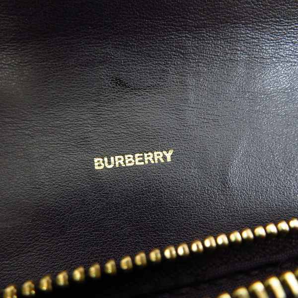 実際に弊社で買取させて頂いたBURBERRY/バーバリー ヴィンテージチェック＆レザー コンチネンタル ウォレット/長財布の画像 5枚目