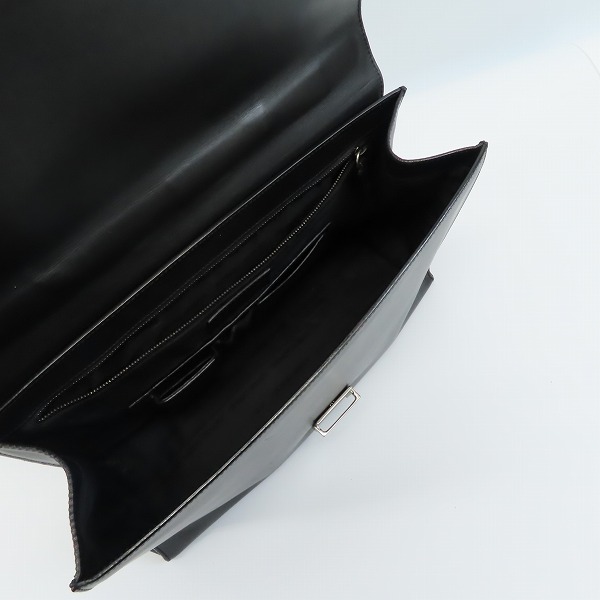 実際に弊社で買取させて頂いたGIORGIO ARMANI/ジョルジオアルマーニ スティングレイ/レザー切り替え ブリーフケース/ビジネスバッグの画像 3枚目