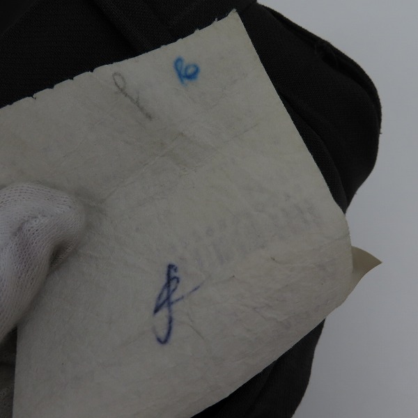 実際に弊社で買取させて頂いたGIORGIO ARMANI/ジョルジオアルマーニ ストライプ ジャケット/パンツ セットアップ/46の画像 7枚目