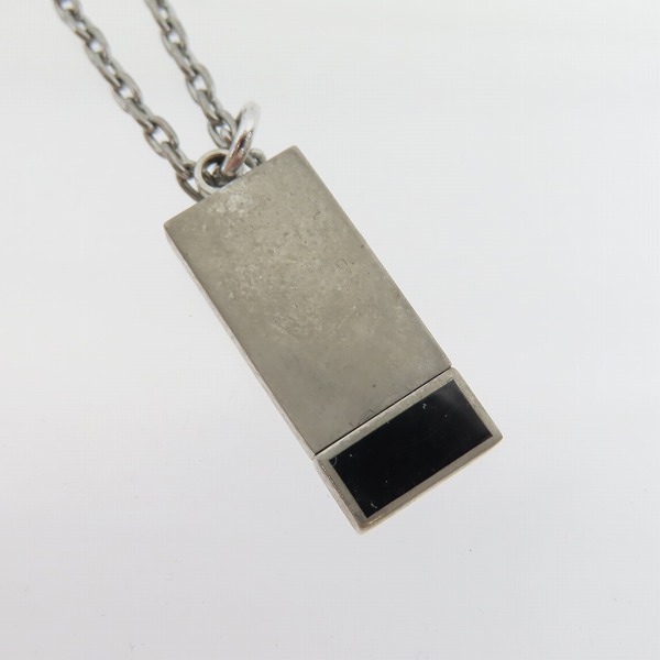 実際に弊社で買取させて頂いたPaul Smith/ポールスミス マルチストライプ ネックレスプレートの画像 1枚目