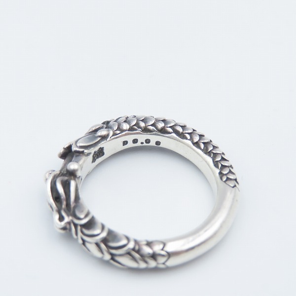 実際に弊社で買取させて頂いたBloody Mary/ブラッディーマリー D0.06ct/ブルーダイヤモンド 四神-青龍リング 11号の画像 6枚目