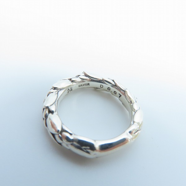 実際に弊社で買取させて頂いた【ギャラ付】Bloody Mary/ブラッディマリー Snowdrop/スノー ドロップ リング w/3ダイヤ 7号の画像 3枚目