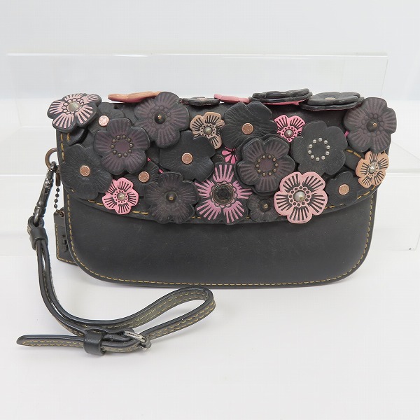 COACH/コーチ フラワースタッズ クラッチバッグ L1673 58181の買取実績