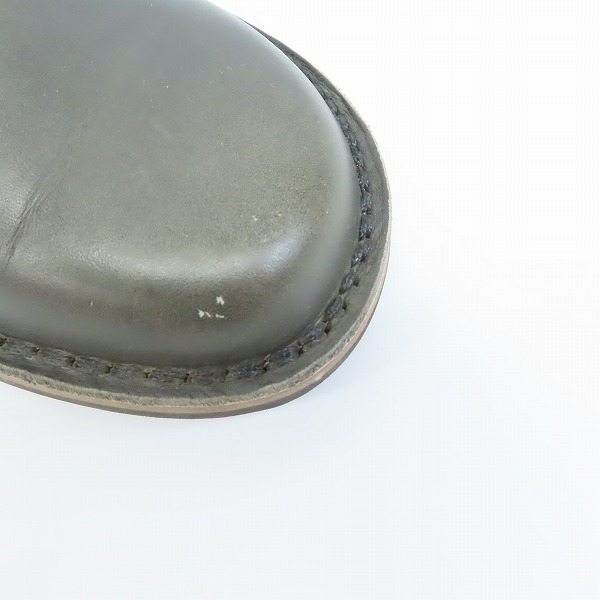 実際に弊社で買取させて頂いたtrippen/トリッペン レースアップ チャッカ レザーシューズ ブラック/40の画像 6枚目