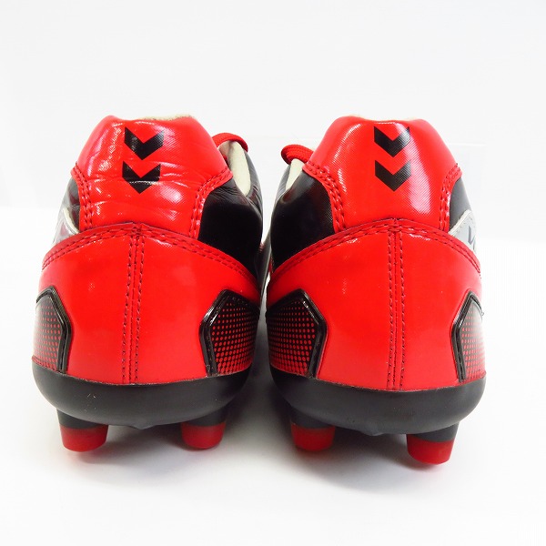 実際に弊社で買取させて頂いたhummel/ヒュンメル ヴォラートPRO サッカースパイク 赤 HAS1234-2090/27.5の画像 1枚目