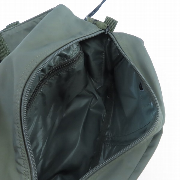 実際に弊社で買取させて頂いたHEAD PORTER/ヘッドポーター OLIVEDRAB/オリーブドラブ ニューウエストバッグの画像 5枚目