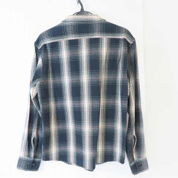 実際に弊社で買取させて頂いたCALEE/キャリー 長袖チェックネルシャツ/Lの画像 1枚目