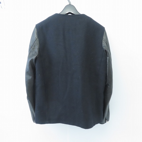 実際に弊社で買取させて頂いたHARE/ハレ ノーカラーライダース HA030031N9/Mの画像 1枚目