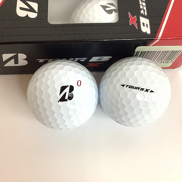 実際に弊社で買取させて頂いた【未使用】一流メーカー Titleist PRO V1x/ブリヂストン TOUR BX 等 ゴルフボール 1ダースの画像 2枚目
