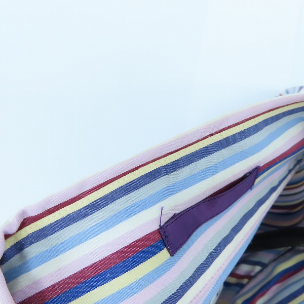 実際に弊社で買取させて頂いたPaul Smith/ポールスミス ストライプ コットンシャツ 長袖/Lの画像 5枚目