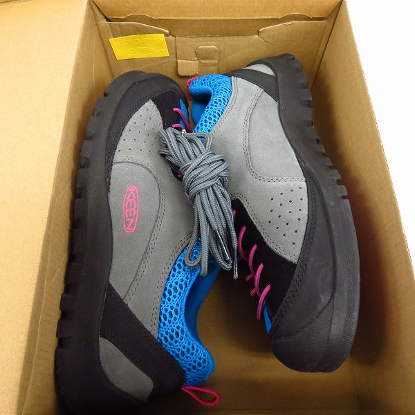 実際に弊社で買取させて頂いたKEEN/キーン ジャスパーロックス QUIET SHADE/DINA BLUE 1019868/27.0の画像 7枚目